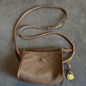 Dooney & Bourke Rich Brown Leather Crossbody Bag